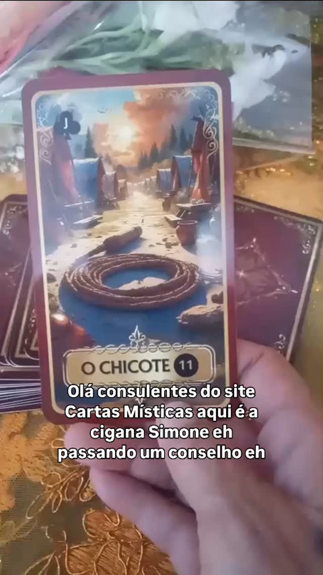 Conselho da Cigana Simone com a carta O Chicote
